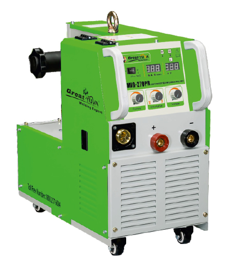 DC Inverter CC-CV MIG/MMA/LIFT TIG Welding Machine PR Series - YMIG-270PR